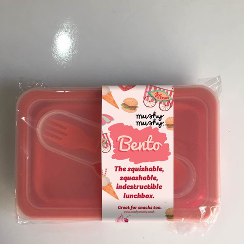 Create an Eye Catching Kids Bento Box Label Product label contest
