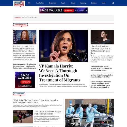 Wordpress Design for Political Blog Design by Dipis