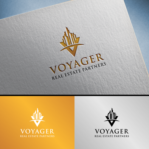 Voyager Real Estate Partners Logo Design Design by Gatot Kaca™