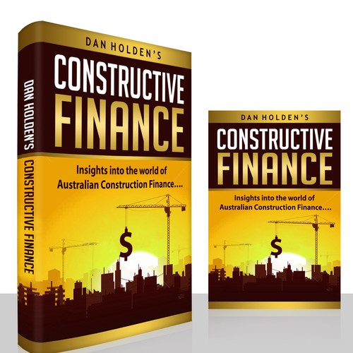 Book Cover for "Constructive Finance" Design by HRM_GRAPHICS