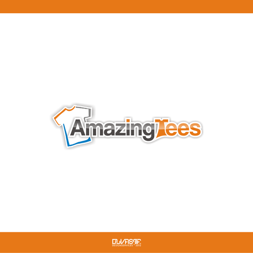 AmazingTees needs a new logo デザイン by DLVASTF ™