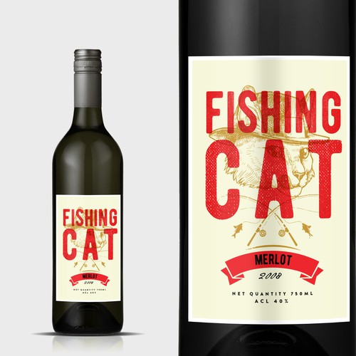 Design a modern wine label for a small new independent brand in India's emerging market (our wine bottled in Italy) Design by mata_hati