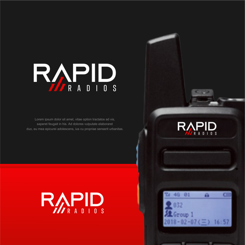 Masculine and Hip design for Walkie Talkie Brand Design by MunzArt™