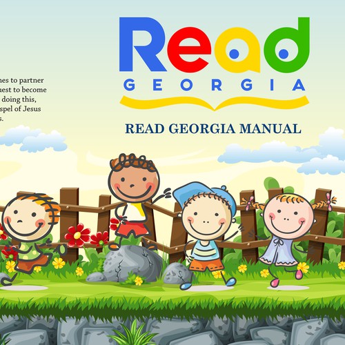 A book cover to inspire volunteers reading to children! Design by tumpa mistry