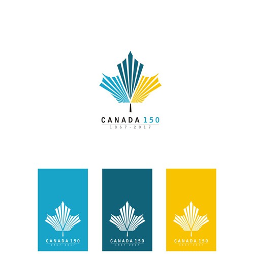 Community contest: Design Canada’s 150th birthday logo! Design by sougatacreative