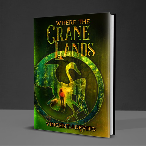 Design cover for a magical book with talking animals Design by Anastasia Brenych