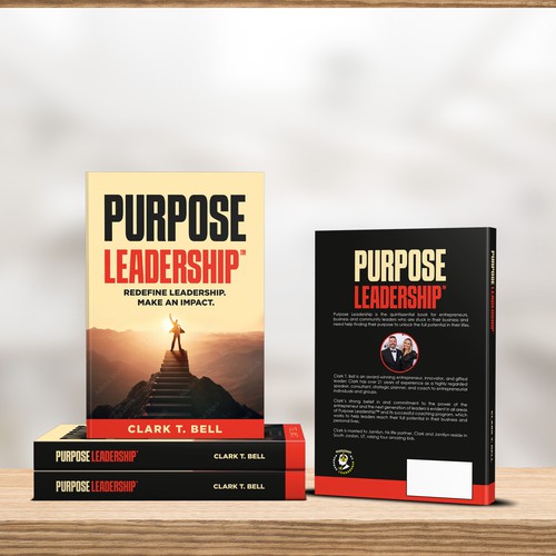 Purpose Leadership Book Cover Design by T.Primada