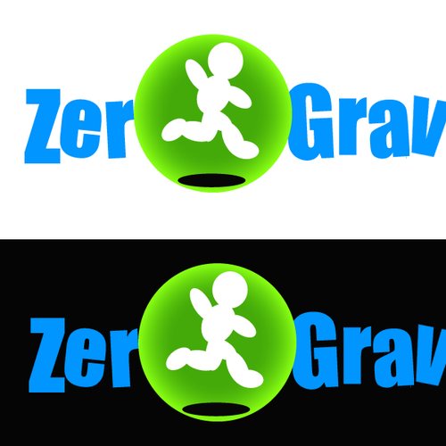 Nice, friendly logo for Zero Grav-ontwerp door kruns