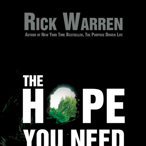 Design Rick Warren's New Book Cover Design réalisé par Sijo Xavier PG