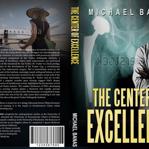 "The Center of Excellence" is in need of a book cover. Design by Theother31