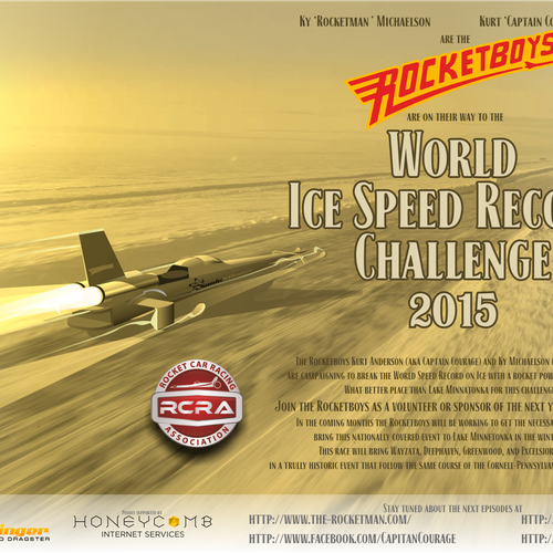 Create event poster for World Record Speed Event! Design by YLD Concepts