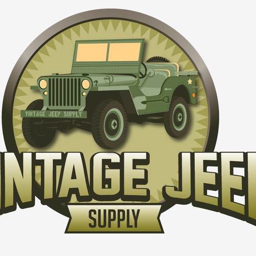 Vintage Jeep Supply needs a new logo Design by Jerry Man
