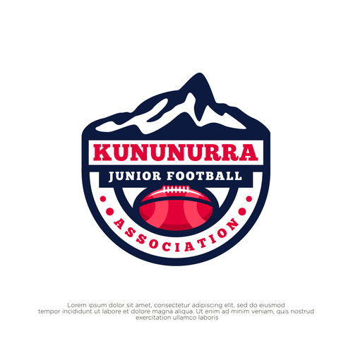 Kununurra Junior Football Association  Logo Design by Bad Flow