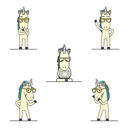 Unicorn.io needs a powerful and memorable mascot Design by sejivan