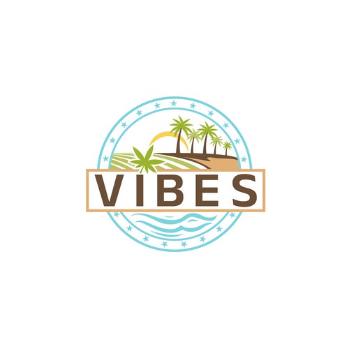 Fresh logo for a new cannabis cultivation in a island Design by websmartusa