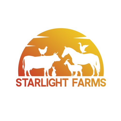 feel good farm/ animal logo for "special needs" children Design by Linduska