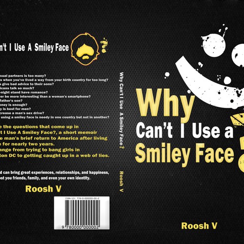 Book cover for "Why Can't I Use A Smiley Face?" Design by Agens404