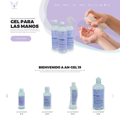 Web page design contest entry by rachmadani