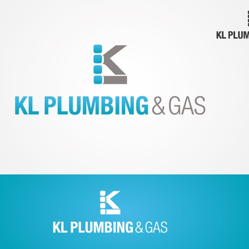 Create a logo for KL PLUMBING & GAS Diseño de sanjat