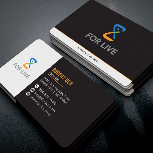 Design a suitable business card for 'For Life' Design by Muzahid4all