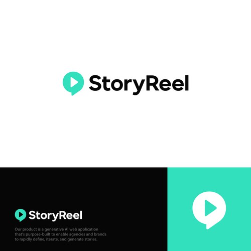 Generative AI storytelling service for creative agencies and brands Design by LRNNKL