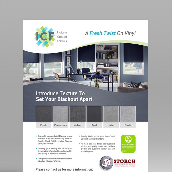 Storch Int needs a sharp full page magazine ad