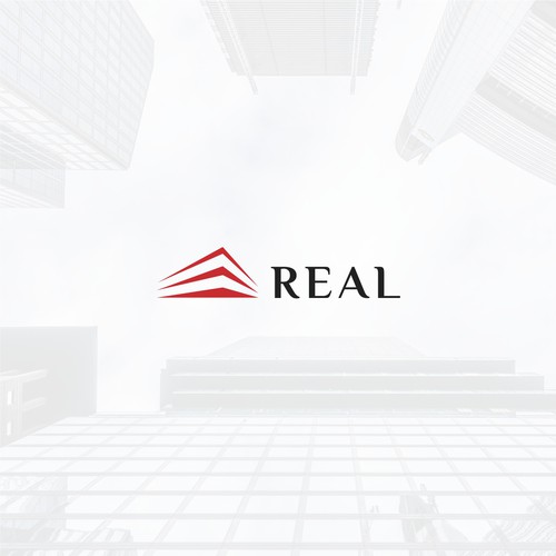 Logo for Real, project management consultancy in luxury real estate and construction Design by Ranu kamandanu