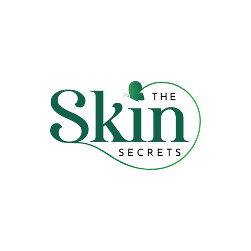 The Skin Secret Logo-ontwerp door Kabelo Phofedi