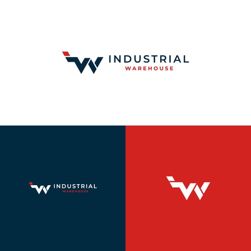E-commerce Industrial Supply Company logo (Industrial Warehouse) Design by thetamlika®