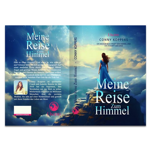 Cover for spiritual book My Journey to Heaven Design by Tayyab Artist