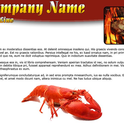 1-3 Page Website Template Design von dkhall_designs