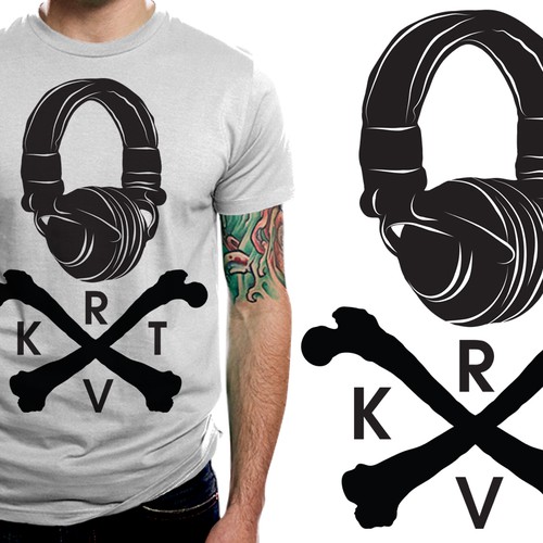 dj inspired t shirt design urban,edgy,music inspired, grunge Diseño de matatuhan