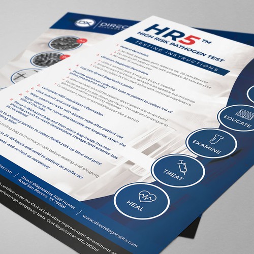 Compelling Flyer  Biotech Lab Design por Monki D Loy