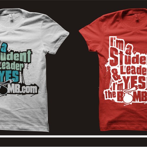 Design My Updated Student Leadership Shirt Design by TumbasNiki