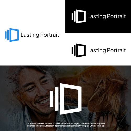 Custom Oil and Watercolor Portrait Logo and Word Art Design by Djono_