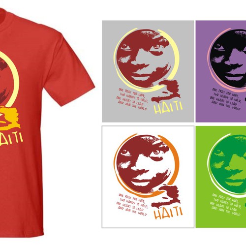 Wear Good for Haiti Tshirt Contest: 4x $300 & Yudu Screenprinter Diseño de SilenceDesign