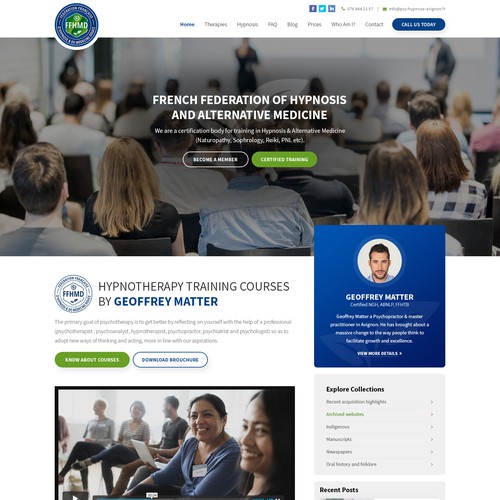 Web page design contest entry by AMPLE (Jasmin_A)