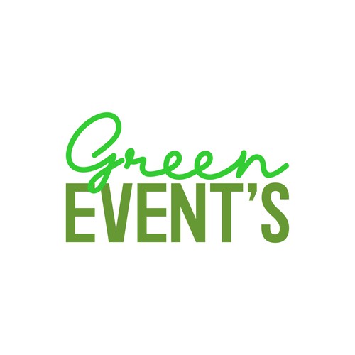 GREEN EVENT'S need his logo Diseño de DevDevit   ★ ★ ★ ★ ★