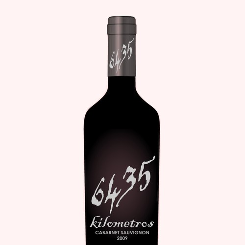 Chilean Wine Bottle - New Company - Design Our Label! Design by vigilant143