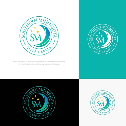 A Sleep Center logo in Southern Minnesota for breathing and sleeping better. Design von Danielle Curtis