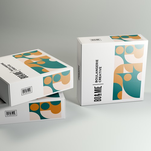 Design a box for the #1 fast growing french bakery company ! Design by Shark1@