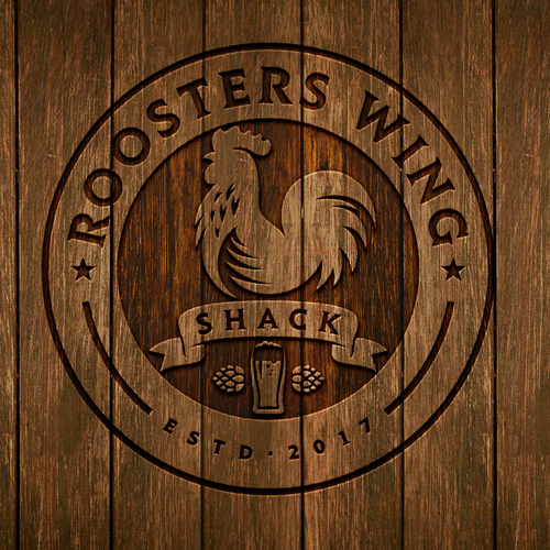 Design a logo for "Roosters Wing Shack"-ontwerp door Siv.66