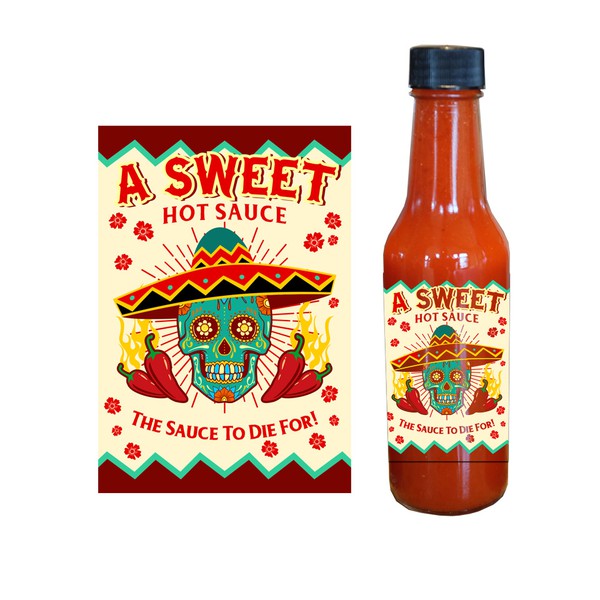 Design by DEADCROW™ artworks titled "Logo design for Sauce Company (Day of the dead theme)"