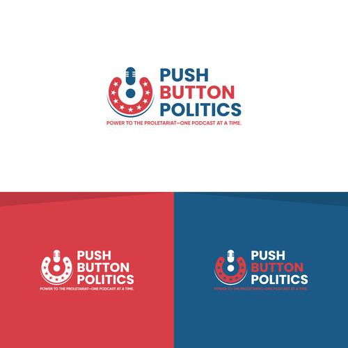 Push Button Politics Logo Design Design by StudioJack