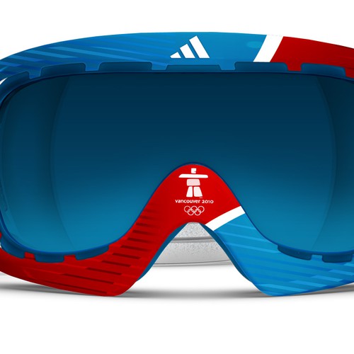 Design adidas goggles for Winter Olympics Design by RBDK