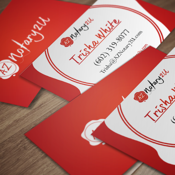 Design by Ditty titled "AZNotary2U"