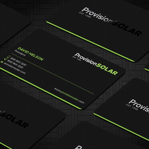 Design Solar Business Cards di Design"Glory"