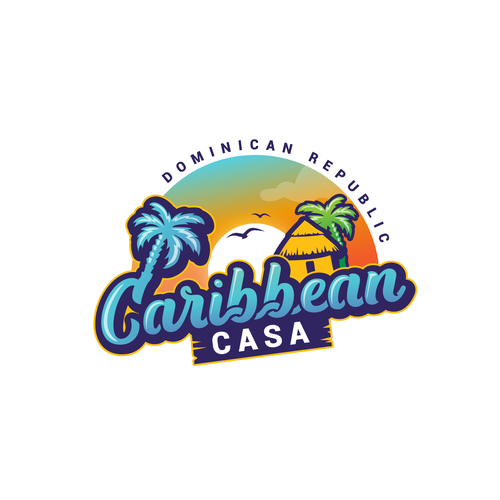 Airbnb logo, Caribbean location! Design by >>Jelena<<