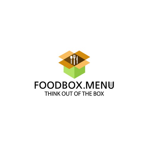 Modern logo design foodbox system Logo design contest