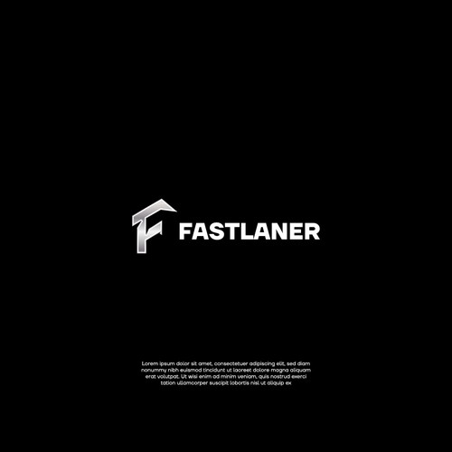 Logo + Brand for Fastlaner™ Design by Basit Khatri